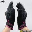 Handschuhe racing  Frau Alpinestars Stella SMX -XNUMX CE-geprüft schwarz und pink