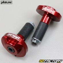 Ø28mm handlebar ends Yasuni Pro Race red