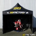 Paddock tent 50 Factory 3x3m (with sides and cover)
