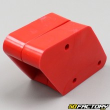 Almohadillas de guía de cadena Derbi Senda, Gilera SMT, RCR, Aprilia  SX, RX ... rojo