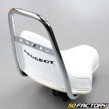 Asiento chopper blanco Peugeot  XNUMX