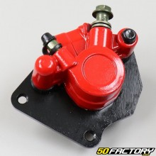 Pinça de freio dianteiro Derbi  DRD Xtreme, Gilera SMT, RCR  (desde XNUMX) ... vermelho adaptável