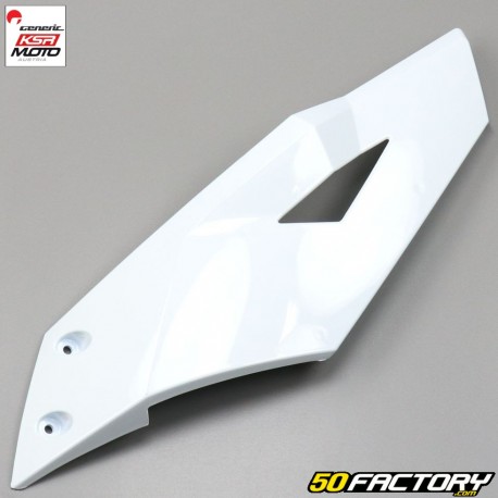 Right upper front fairing Generic, KSR et  Malaguti white