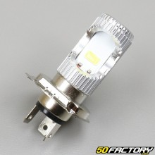 Lâmpada do farol H4 12V leds brancos V1