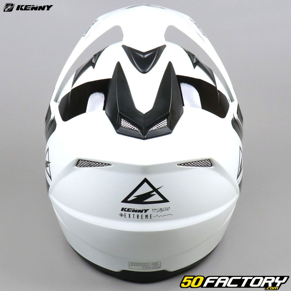 Casque quad EXTREME GRAPHIC KENNY Blanc - , Casque crossover