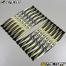 Rim stripes Gencod  yellows