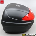 Top case  XNUMXL Givi EXNUMXNXNUMX negro con reflectores rojos