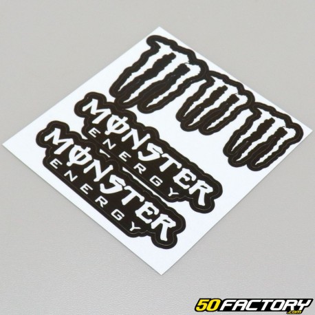 Stickers réfléchissants pour casque Monster – Pièce moto