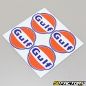 Reflective stickers for Gulf helmet