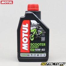 Huile moteur 4T 10W40 MB Motul Scooter Expert technosynthèse 1L