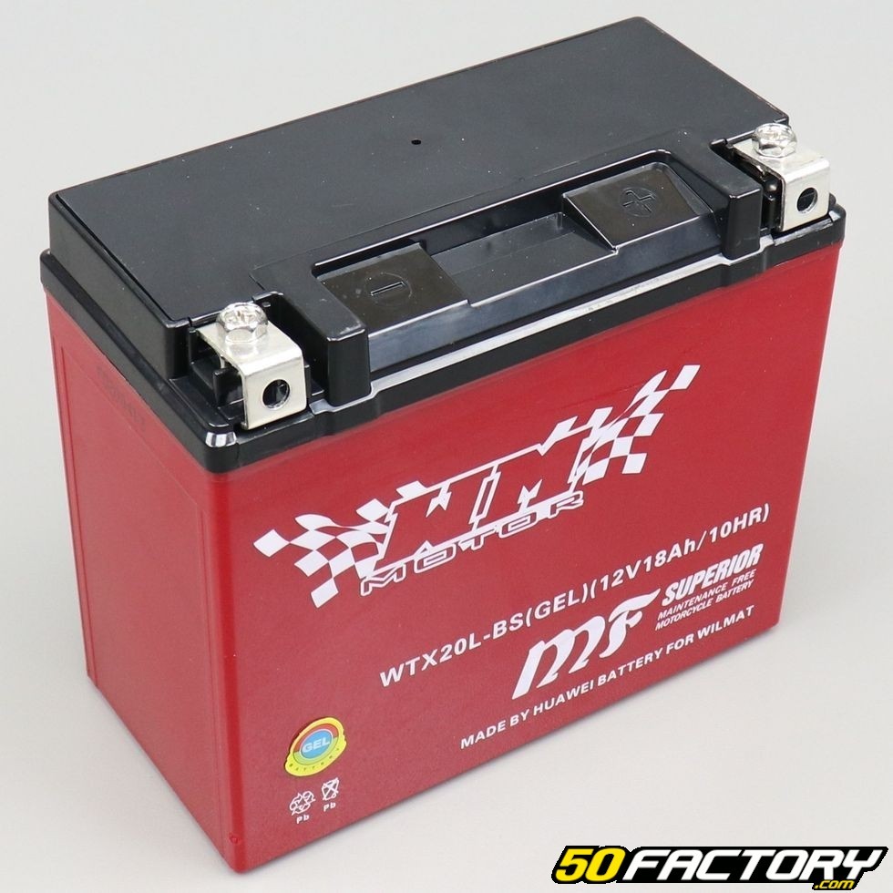 Batterie YTX20L-BS 12V 18Ah gel Honda VTX 1800… – Pièce moto