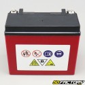 Batterie YTXXNUMXL-BS XNUMXV XNUMXAh Gel Honda VTX XNUMX, Yamaha Grizzly ...