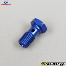 Banjo brake screw Ø10x1.00mm simple Goodridge blue