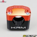 Lenkerklemmen XNUMXmm bis XNUMXmm KRM Pro Vibrationsdämpfer Ride, schwarz und orange