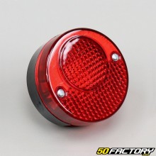 Red round red tail light