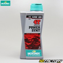 Engine oil 4T 10W60 Motorex Power Synt 100% synthesis 1L