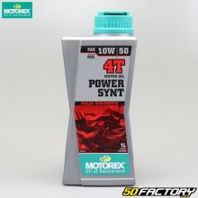 Engine oil 4T 10W50 Motorex Power Synt 100% synthesis 1L