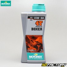 Motor oil 4T 15W50 Motorex Boxer 100% synthetic 1L
