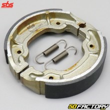 Zapatas de freno traseras 130x28 mm Yamaha YBR, MBK Skyliner 125 ... SBS