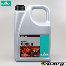 Olio motore 4T 15W50 Motorex Boxer 100% sintetico 4L