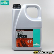 Motor oil 4T 15W50 Motorex Top Speed ​​100% synthetic 4L