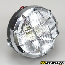 Ø125 mm round headlight with grille Peugeot 103, MBK 51