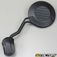 Black folding left mirror