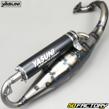 Exhaust pipe Peugeot horizontal Ludix, Speedfight 3 ... 50 2T Yasuni Black silencer R