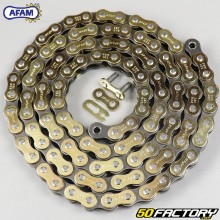 Chain 520 reinforced 80 links Afam gold