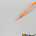 Fil électrique 0.5mm universel orange (5 mètres)