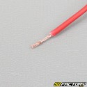 Cable eléctrico 0.5mm universal rojo (por metro)
