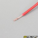 Electric wire 1mm universal red (by the meter)