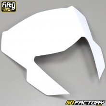 Bico frontal Derbi Senda,  Gilera SMT,  RCR,  Aprilia SX RX 50 (de 2018) Fifty branca