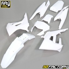 Kit de carenado Derbi Senda,  Gilera SMT,  RCR (Desde 2018) Fifty color blanco