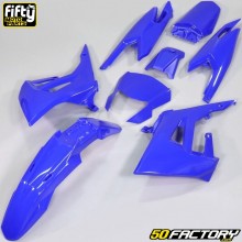 Fairing kit Derbi Senda,  Gilera SMT,  RCR (Since 2018) Fifty blue