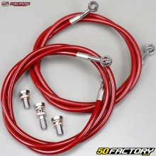 Mangueras de freno delantero Suzuki  LTR XNUMX Streamline rojo