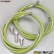 Durites de frein avant Suzuki LTR 450 Streamline jaunes