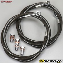 Streamline Steel Braided Front Brake Lines Line Stock Length Blue Raptor  660 700