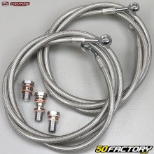 Bremsschläuche vorne Yamaha YFM Raptor Gray Streamline 660 und 700