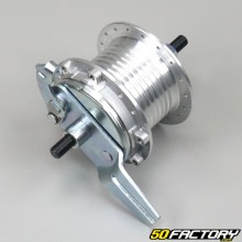 Cubo da roda traseira completo (tipo Leleu) XNUMX furos ØXNUMX mm Peugeot  XNUMX