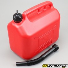 XNUMXL plastic fuel jerrycan with VXNUMX spout