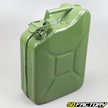 10L anti-corrosion metal fuel jerry can