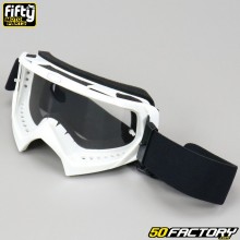 Goggles Fifty white clear screen