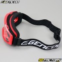 Goggles Gencod clear screen red