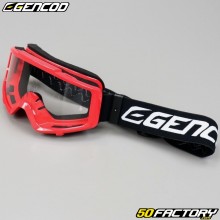 Goggles Gencod red clear screen