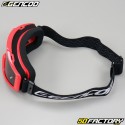 Goggles Gencod smoked screen red