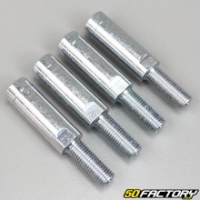 Ø10x1.25 mm rear wheel studs for quad (set of 4)