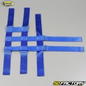 Nerf Bars Gurte Yamaha YFM Raptor 125, 250, Blaster Und 200 Banshee 350 Blaue Motorsportprodukte