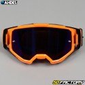 Ahdes neonorange Maske mit blauem Iridiumschirm