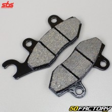 HM organische Bremsbeläge, Derbi , Honda Rebel , Kawasaki KLXXNUMX, Yamaha  YFZ XNUMX ... SBS